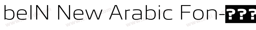 beIN New Arabic Fon字体转换